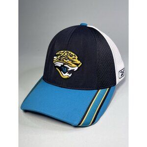 Jacksonville Jaguars Hat Mesh Cap Reebok NFL Equipment One Size Vintage Y2k Hat